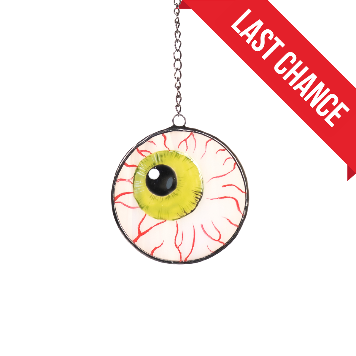 Green Eye - Stained Glass Suncatcher