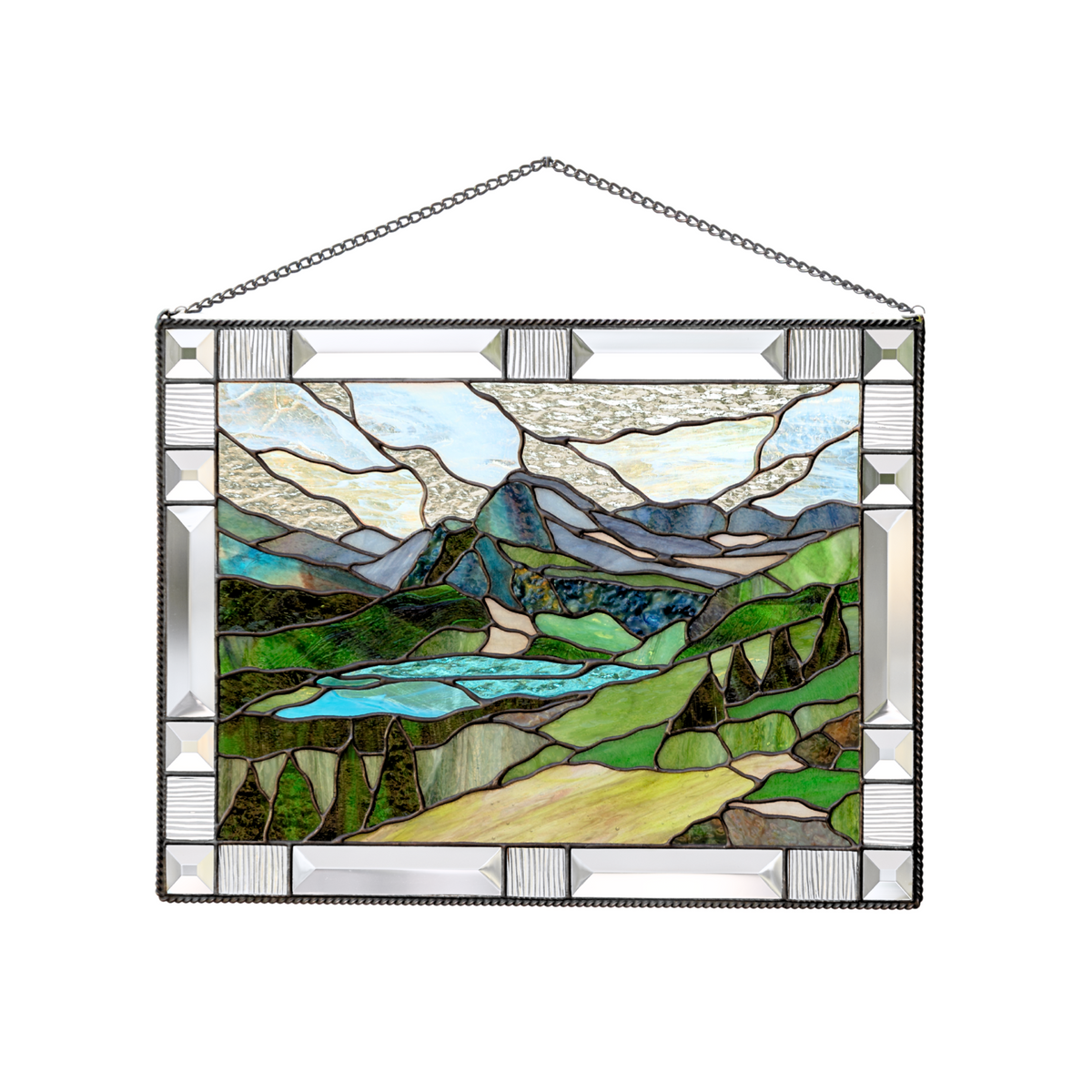 Glacier National Park - Stained Glass Panel