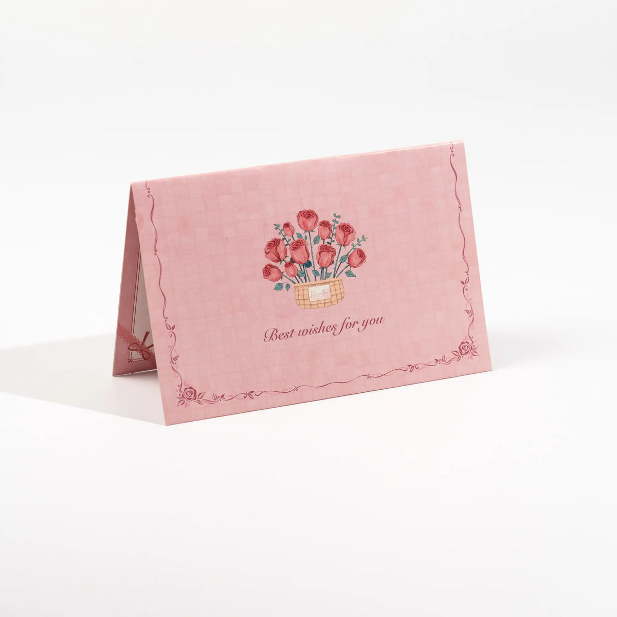Mother's Day 3D Card with Pink Roses