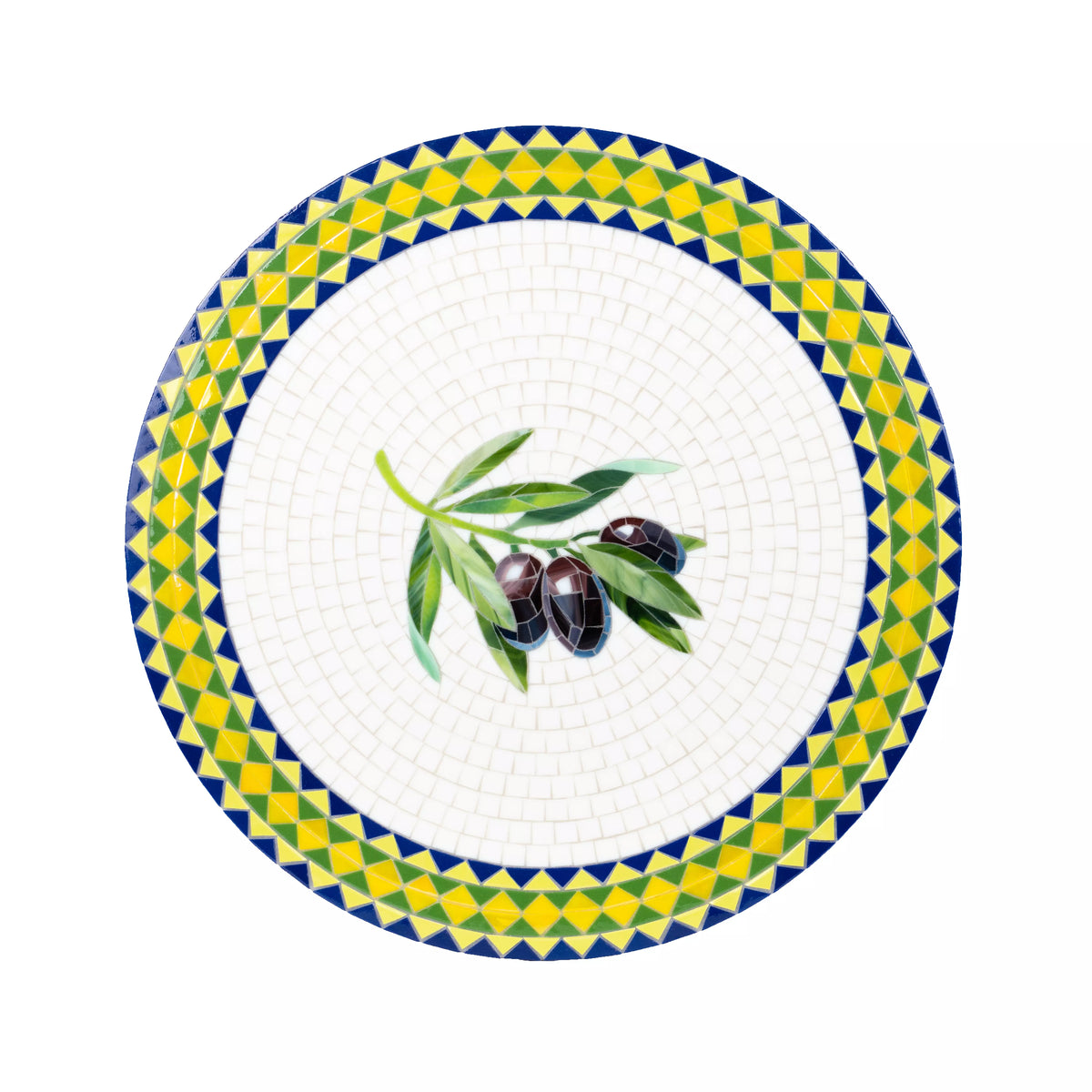 Olives Stained Glass Mosaic Table